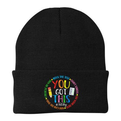 Test Day Rock The Test Teacher Testing Day You Got This Beanie