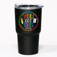 Test Day Rock The Test Teacher Testing Day You Got This Tumbler