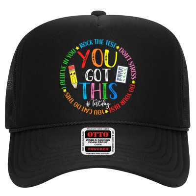 Test Day Rock The Test Teacher Testing Day You Got This Trucker Hat