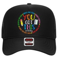 Test Day Rock The Test Teacher Testing Day You Got This Hat