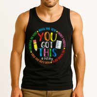 Test Day Rock The Test Teacher Testing Day You Got This Tank Top