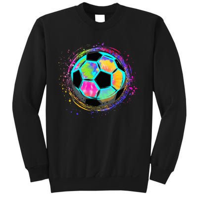 Tie Dye Soccer Ball For All Soccer Lovers Sweatshirt