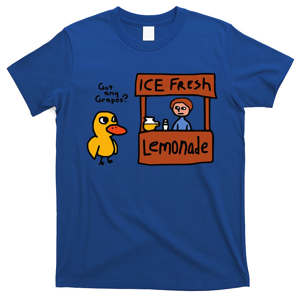 The Duck Song Got Any Grapes Funny Meme T-Shirt