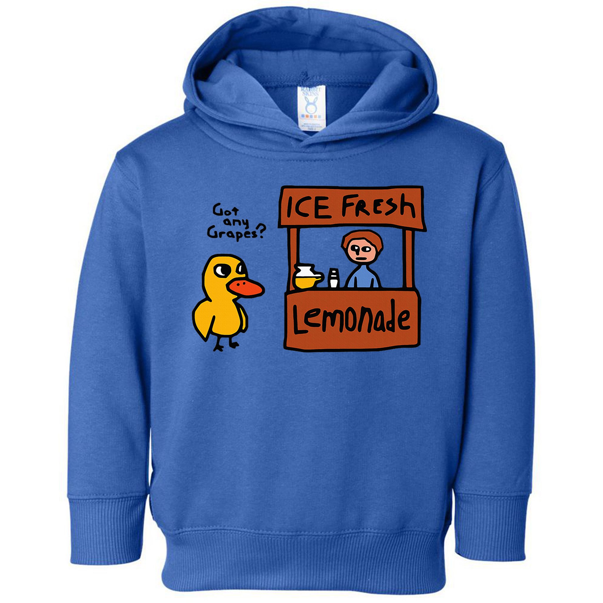 The Duck Song Got Any Grapes Funny Meme Toddler Hoodie