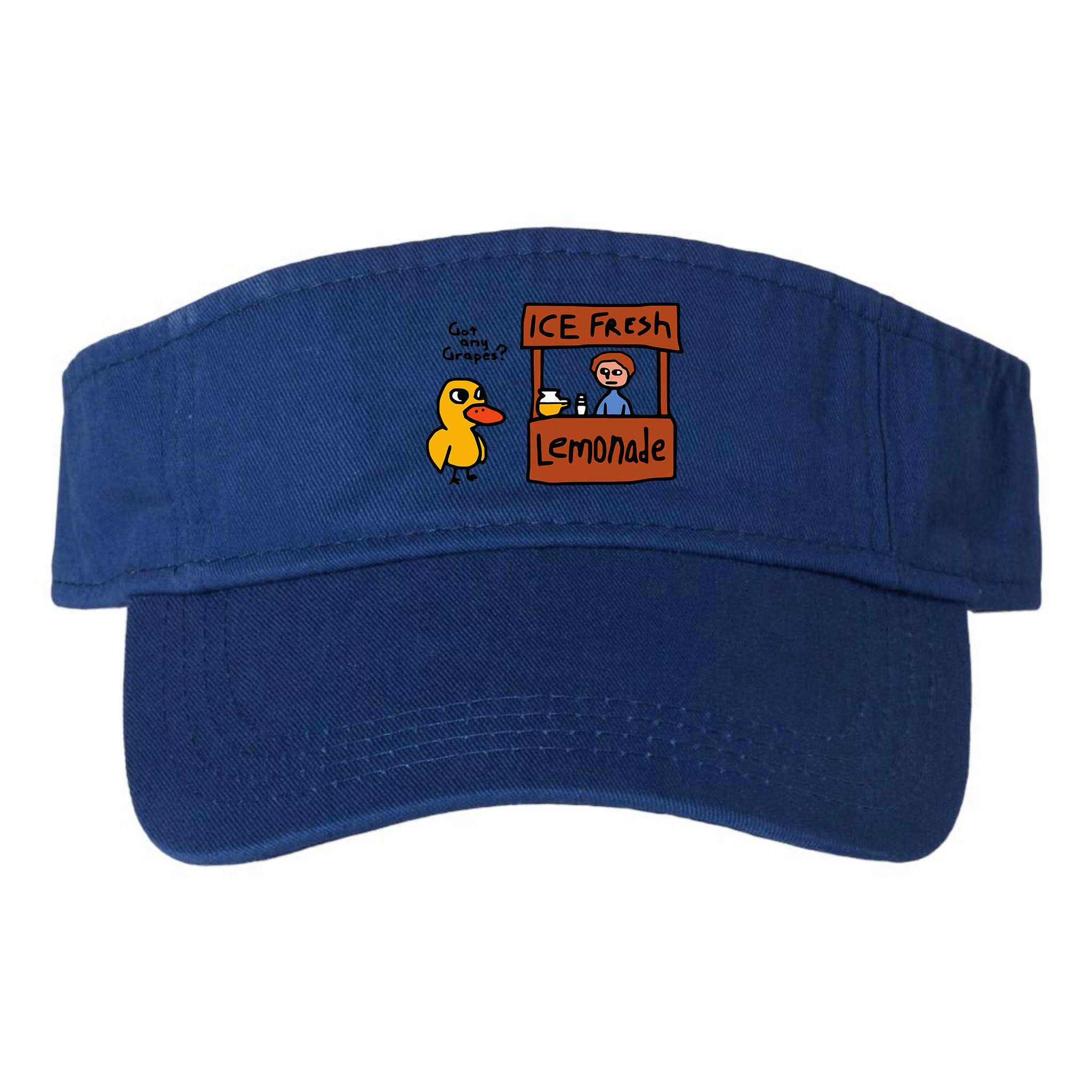 The Duck Song Got Any Grapes Funny Meme Visor