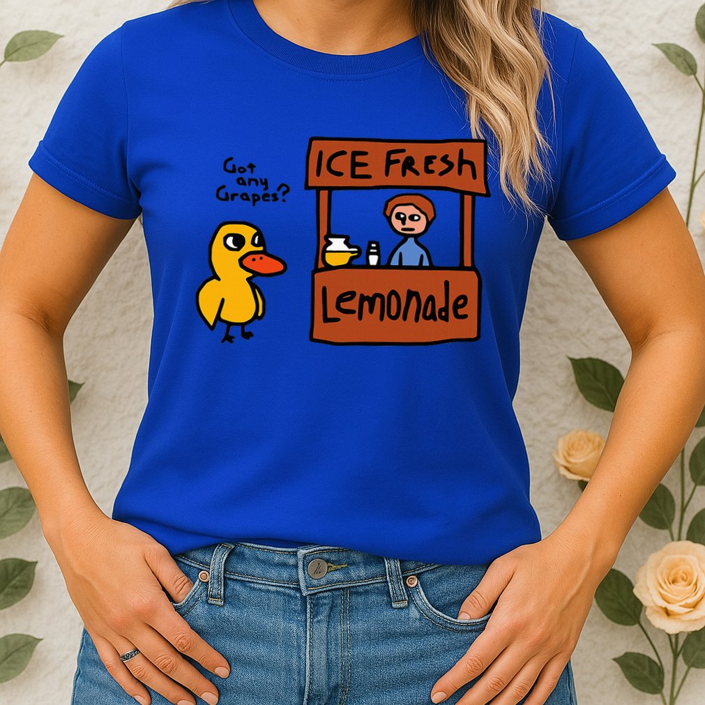 The Duck Song Got Any Grapes Funny Meme Womens T-Shirt