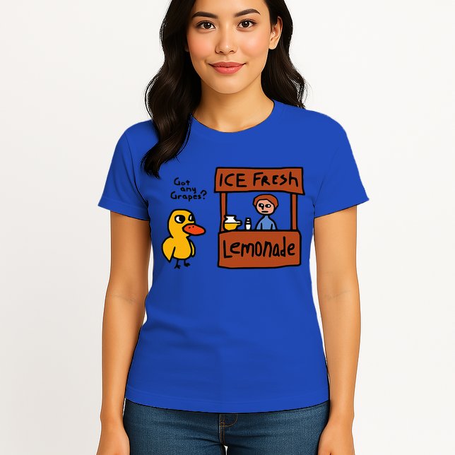The Duck Song Got Any Grapes Funny Meme Womens T-Shirt