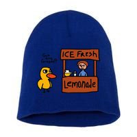 The Duck Song Got Any Grapes Funny Meme Short Acrylic Beanie