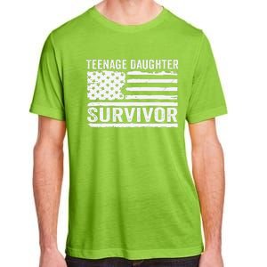 Teenage Daughter Survivor Gift Adult ChromaSoft Performance T-Shirt