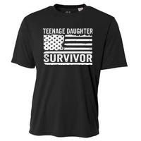 Teenage Daughter Survivor Gift Cooling Performance Crew T-Shirt