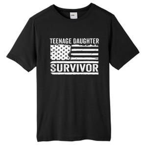 Teenage Daughter Survivor Gift Tall Fusion ChromaSoft Performance T-Shirt