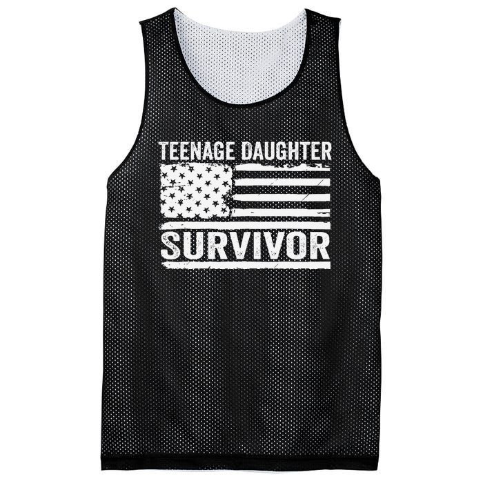 Teenage Daughter Survivor Gift Mesh Reversible Basketball Jersey Tank