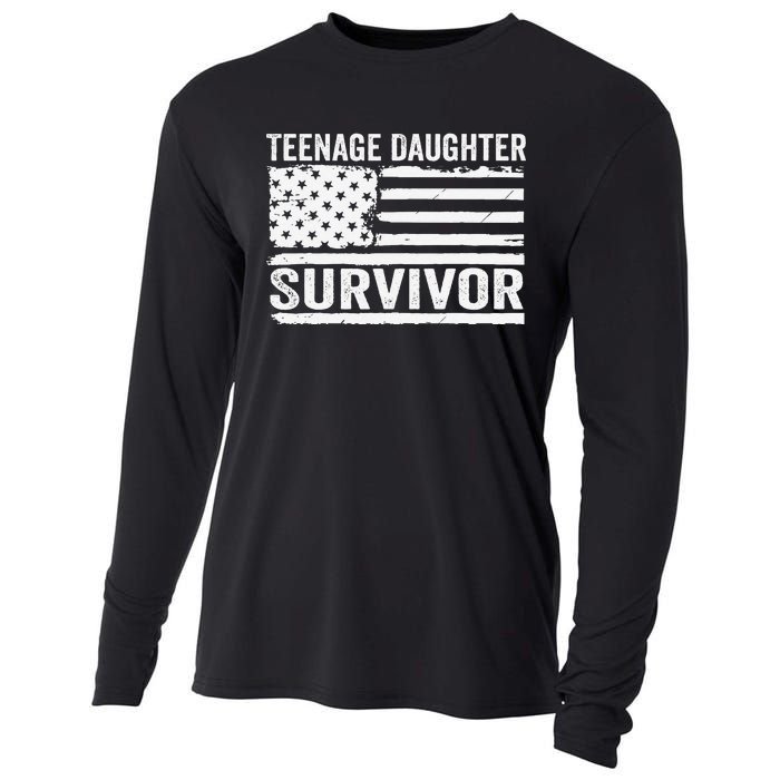 Teenage Daughter Survivor Gift Cooling Performance Long Sleeve Crew