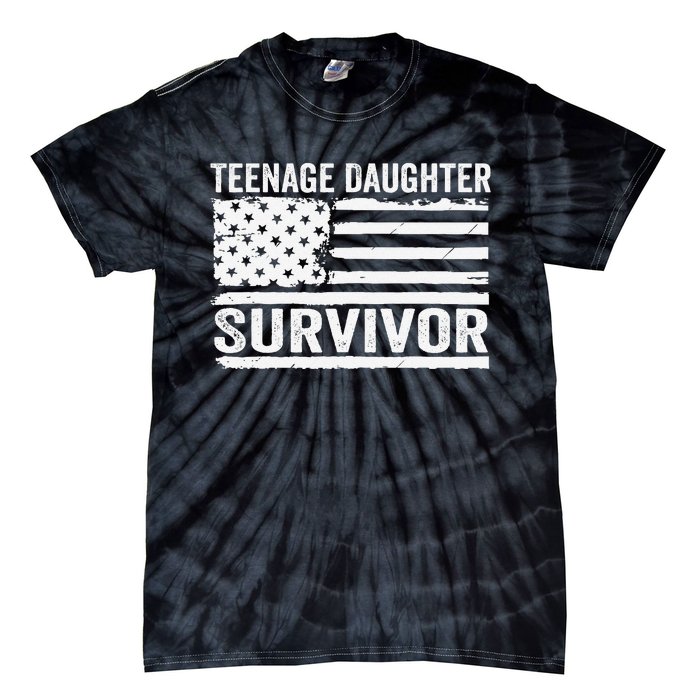 Teenage Daughter Survivor Gift Tie-Dye T-Shirt