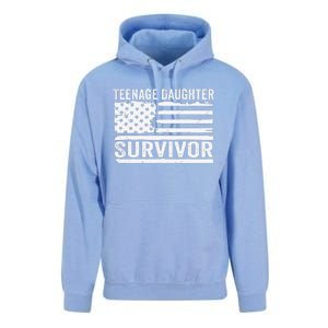 Teenage Daughter Survivor Gift Unisex Surf Hoodie