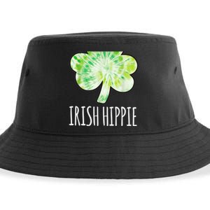 Tie Dye Shamrock Irish Hippie Clover Saint Patricks Day Sustainable Bucket Hat