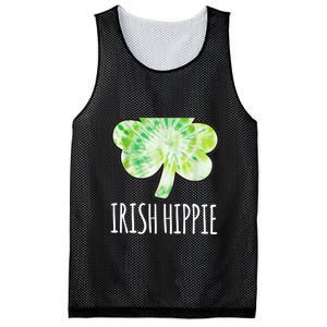 Tie Dye Shamrock Irish Hippie Clover Saint Patricks Day Mesh Reversible Basketball Jersey Tank