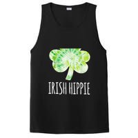 Tie Dye Shamrock Irish Hippie Clover Saint Patricks Day PosiCharge Competitor Tank