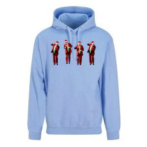 Trump Dance Santa Claus Christmas Xmas Pajamas Holiday Unisex Surf Hoodie