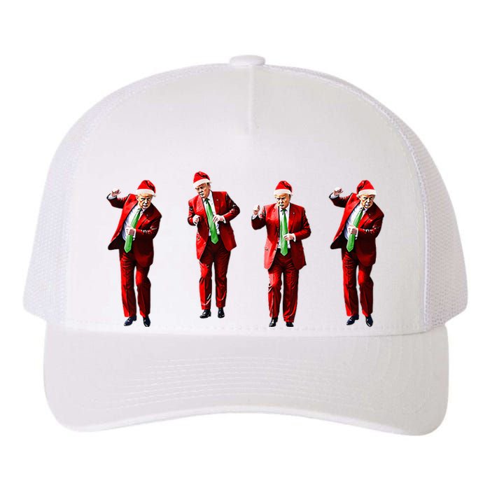 Trump Dance Santa Claus Christmas Xmas Pajamas Holiday Yupoong Adult 5-Panel Trucker Hat