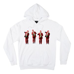 Trump Dance Santa Claus Christmas Xmas Pajamas Holiday Hoodie