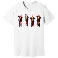 Trump Dance Santa Claus Christmas Xmas Pajamas Holiday Premium T-Shirt