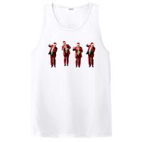 Trump Dance Santa Claus Christmas Xmas Pajamas Holiday PosiCharge Competitor Tank