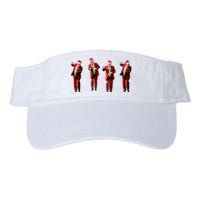 Trump Dance Santa Claus Christmas Xmas Pajamas Holiday Valucap Bio-Washed Visor