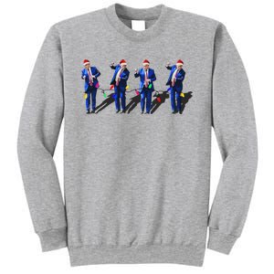 Trump Dance Santa Claus Xmas Pajama Sweatshirt