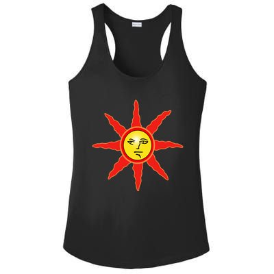 The Dark Souls New Vector Design Ladies PosiCharge Competitor Racerback Tank