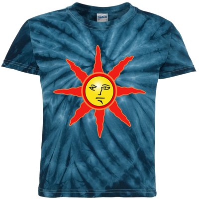 The Dark Souls New Vector Design Kids Tie-Dye T-Shirt