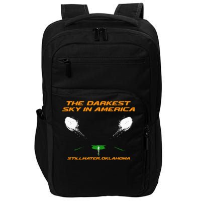 The Darkest Sky In America Stillwater Oklahoma Impact Tech Backpack