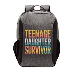 Teenage Daughter Survivor FatherS Day Present Dad Joke Vector Backpack