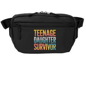 Teenage Daughter Survivor FatherS Day Present Dad Joke Crossbody Pack