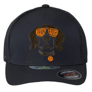 Tennessee Dog Sport Lovers | Tennessee Tri Stars Flag Flexfit Unipanel Trucker Cap