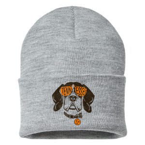 Tennessee Dog Sport Lovers | Tennessee Tri Stars Flag Sustainable Knit Beanie