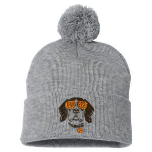 Tennessee Dog Sport Lovers | Tennessee Tri Stars Flag Pom Pom 12in Knit Beanie