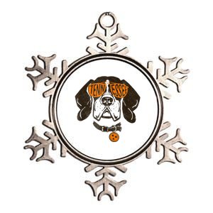 Tennessee Dog Sport Lovers | Tennessee Tri Stars Flag Metallic Star Ornament