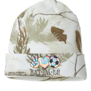 Tie Dye Soccer For Teen Girls Peace Love Play Gift Kati Licensed 12" Camo Beanie