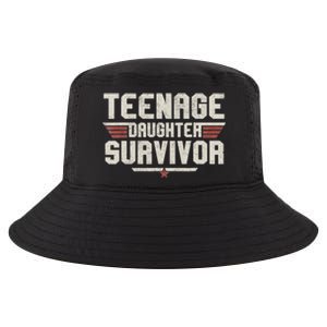 Teenage Daughter Survivor Teenager Dad Mom FatherS Day Cool Comfort Performance Bucket Hat