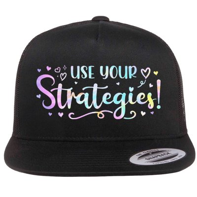Test Day State Testing Exam Teacher Student Motivational Flat Bill Trucker Hat