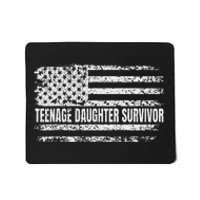 Teenage Daughter Survivor Funny Dad Joke FatherS Day Mousepad