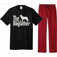 The Dogfather Siberian Husky Dog Dad Pullover Hoodie Pajama Set