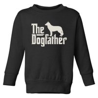 The Dogfather Siberian Husky Dog Dad Pullover Hoodie Toddler Sweatshirt