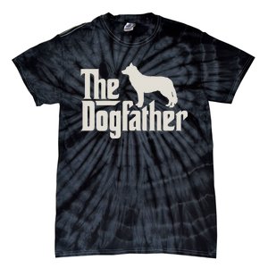 The Dogfather Siberian Husky Dog Dad Pullover Hoodie Tie-Dye T-Shirt