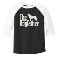 The Dogfather Siberian Husky Dog Dad Pullover Hoodie Toddler Fine Jersey T-Shirt