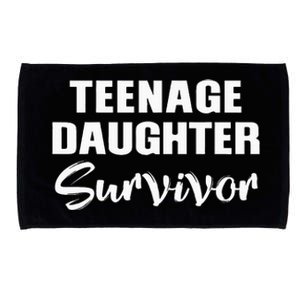 Teenage Daughter Survivor Funny Microfiber Hand Towel