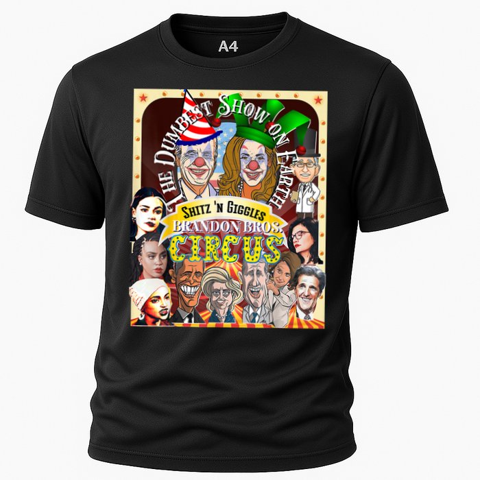 The Dumbest Show On Earth Circus Anti Democratic  Cooling Performance Crew T-Shirt