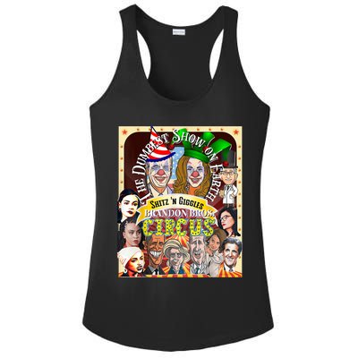 The Dumbest Show On Earth Circus Anti Democratic  Ladies PosiCharge Competitor Racerback Tank