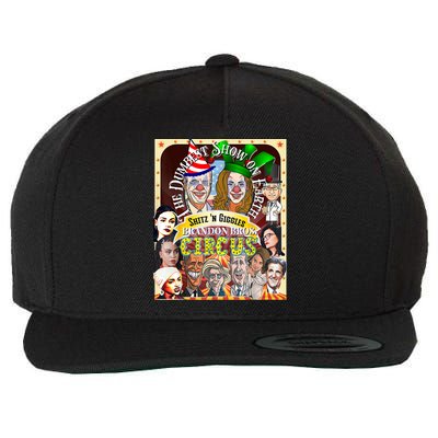 The Dumbest Show On Earth Circus Anti Democratic  Wool Snapback Cap